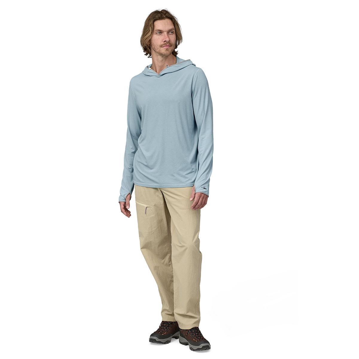 Patagonia Tropic Comfort Natural Hoody Men's in Steam Blue
